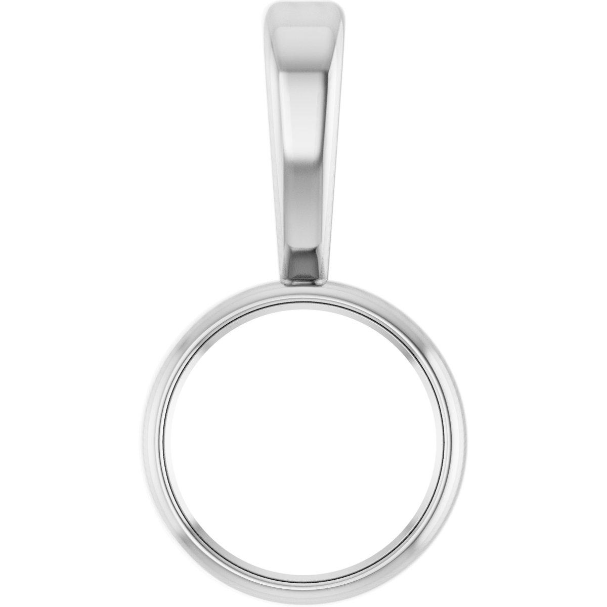 Bezel-Set Solitaire Necklace or Pendant