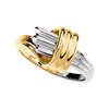 14KTT 10mm Metal Fashion Ring Ref 925563