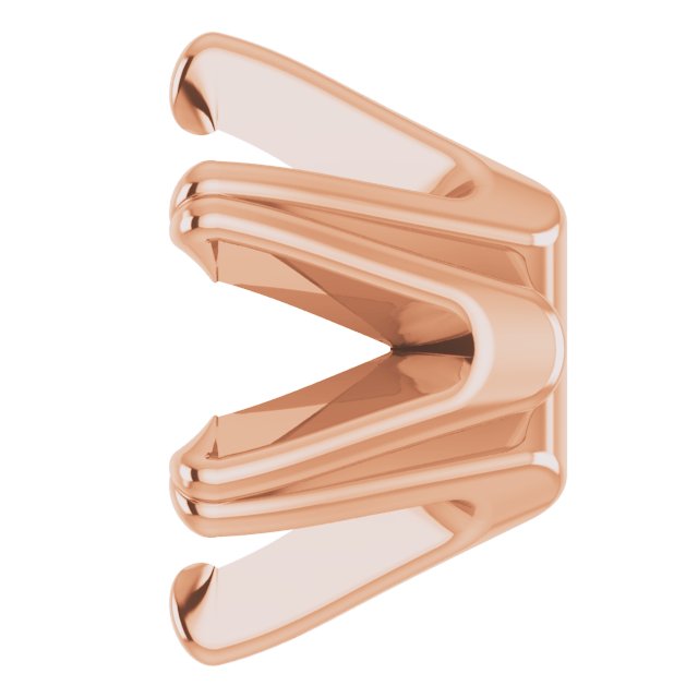 Round 6-Prong Twin Earring Setting