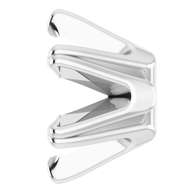 Round 6-Prong Twin Earring Setting