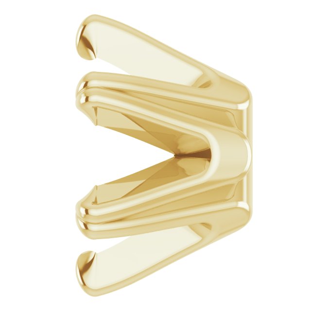 Round 6-Prong Twin Earring Setting