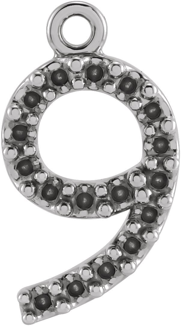 Accented Numeral Dangle