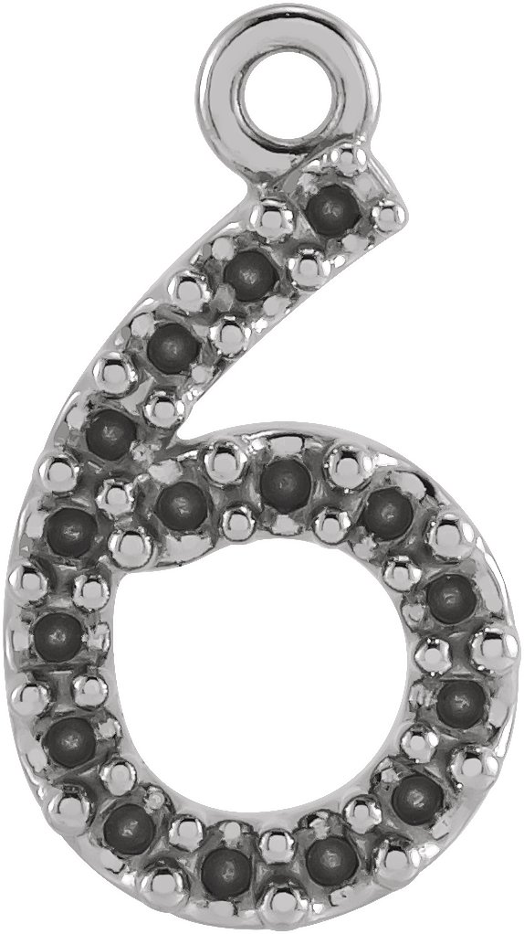 Accented Numeral Dangle