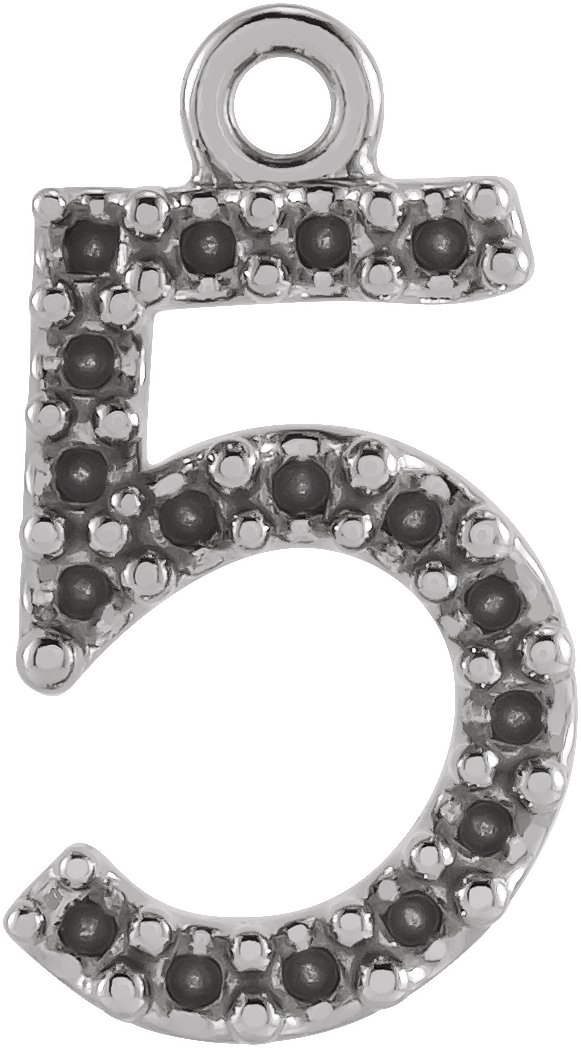 Accented Numeral Dangle