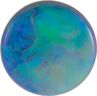 Round Natural Black Opal (Notable Gems®)
