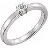 14K White .20 CTW Diamond Stackable Family Ring Ref 16232440