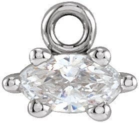 Round 4-Prong Basket Dangle