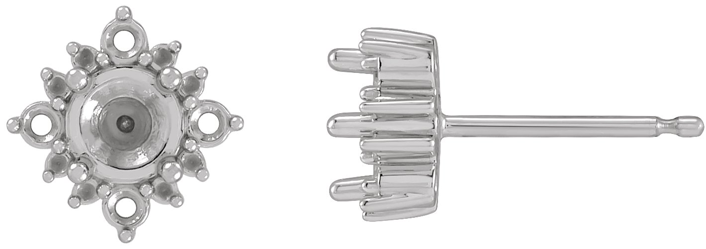 Halo-Style Earrings
