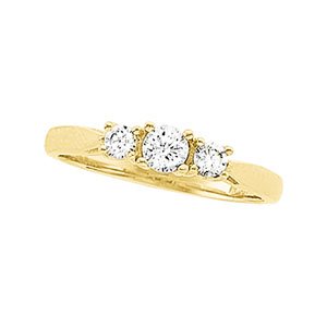 14K Yellow .50 CTW Diamond Anniversary Band Ref 285475