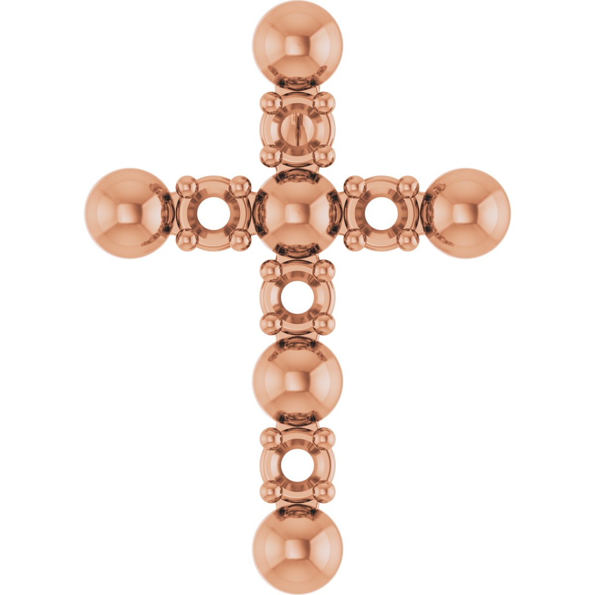 Beaded Cross Necklace or Pendant