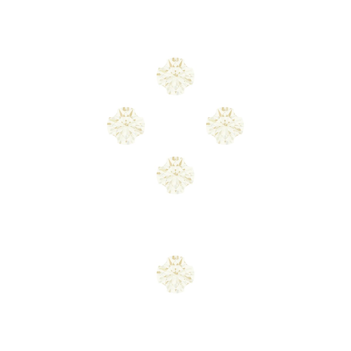 Beaded Cross Necklace or Pendant