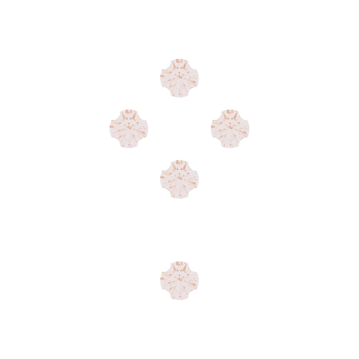 Beaded Cross Necklace or Pendant