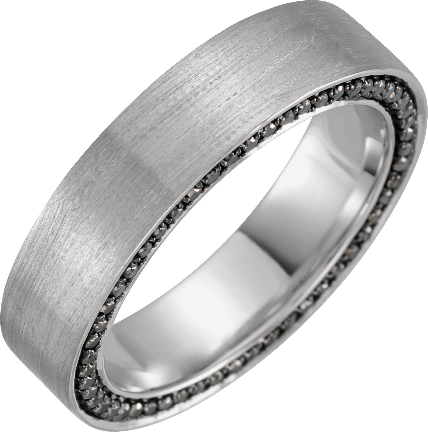Flat Band with Satin Finish