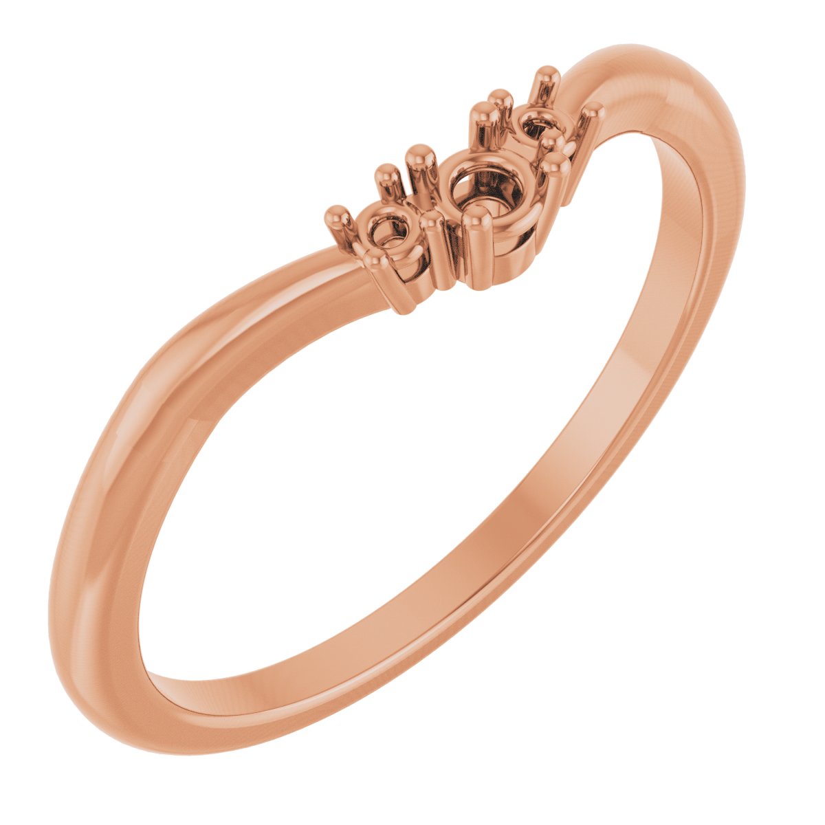 Accented Engagement Ring or Band