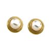 Mabe Cultured Pearl Earrings Ref 364904