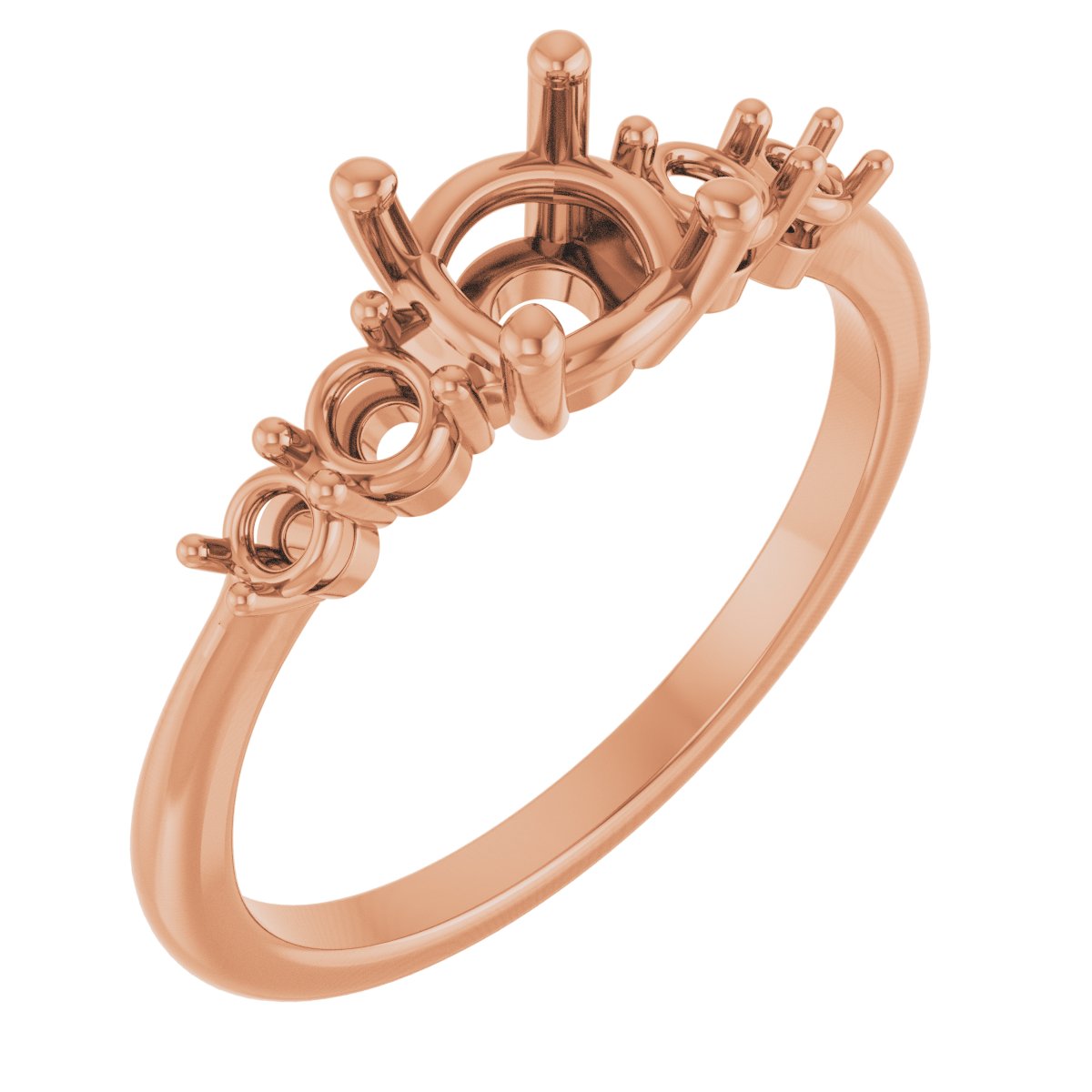Accented Engagement Ring or Band