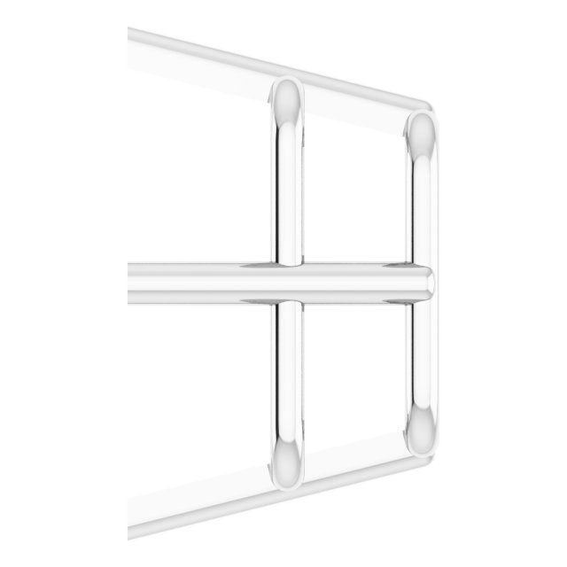Square 4-Prong Earring Setting