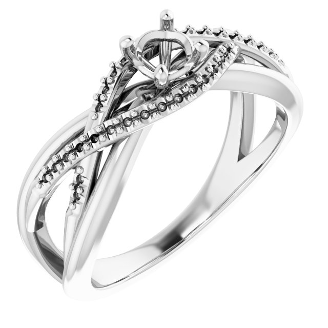 14k White Gold