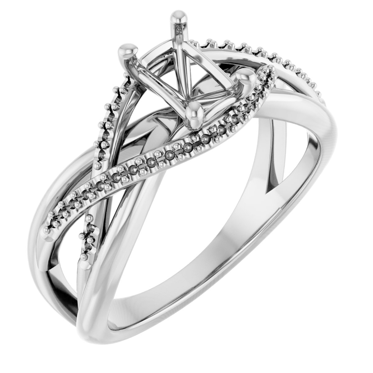 14k White Gold