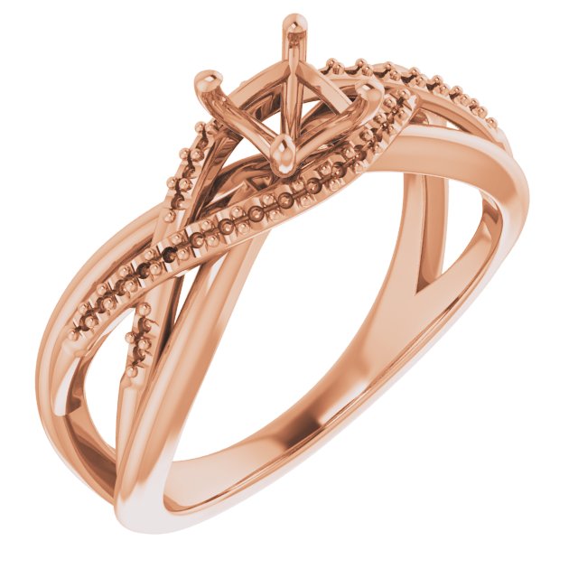 14k Rose Gold