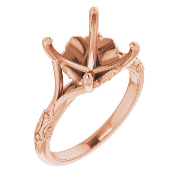 Solitaire Sculptural Engagement Ring