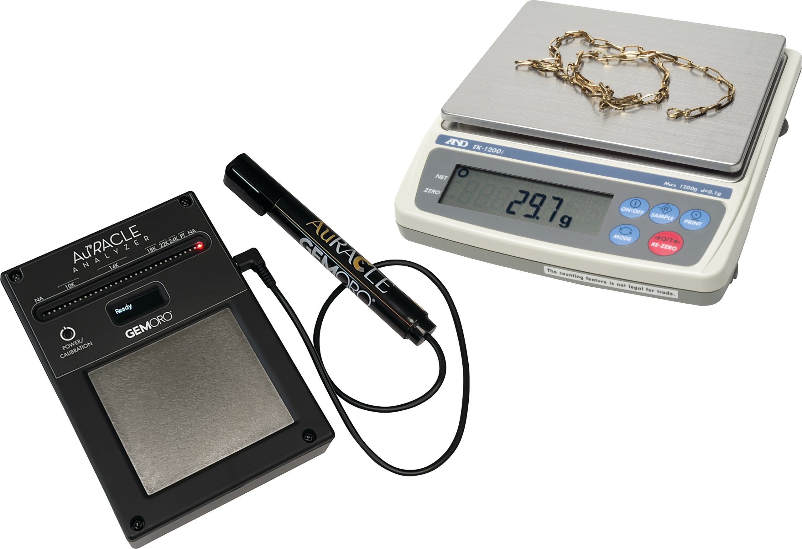 Gold Silver & Platinum Jewelry Testing & Appraisal Kit Electronic Scal – GOLD  TESTING EQUIPMENT