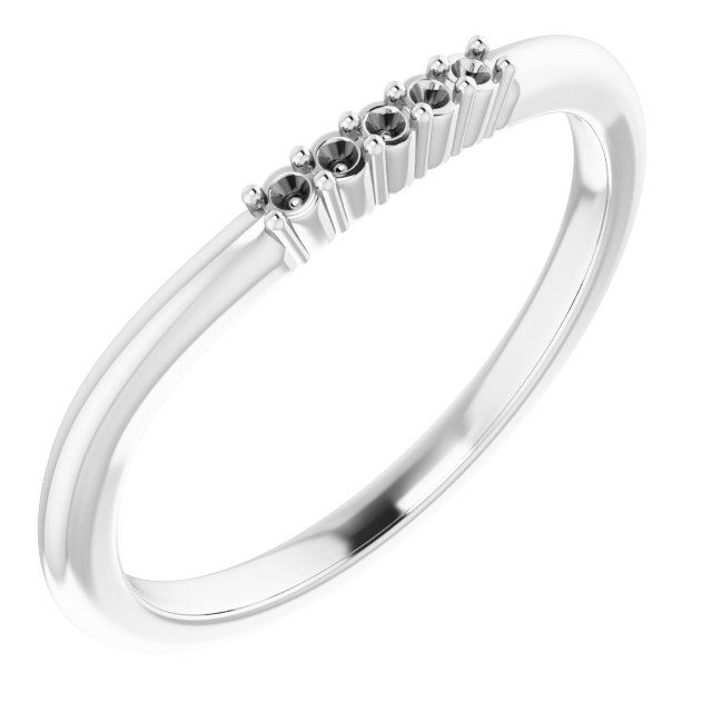 Band Mounting for 6 mm Square Ring