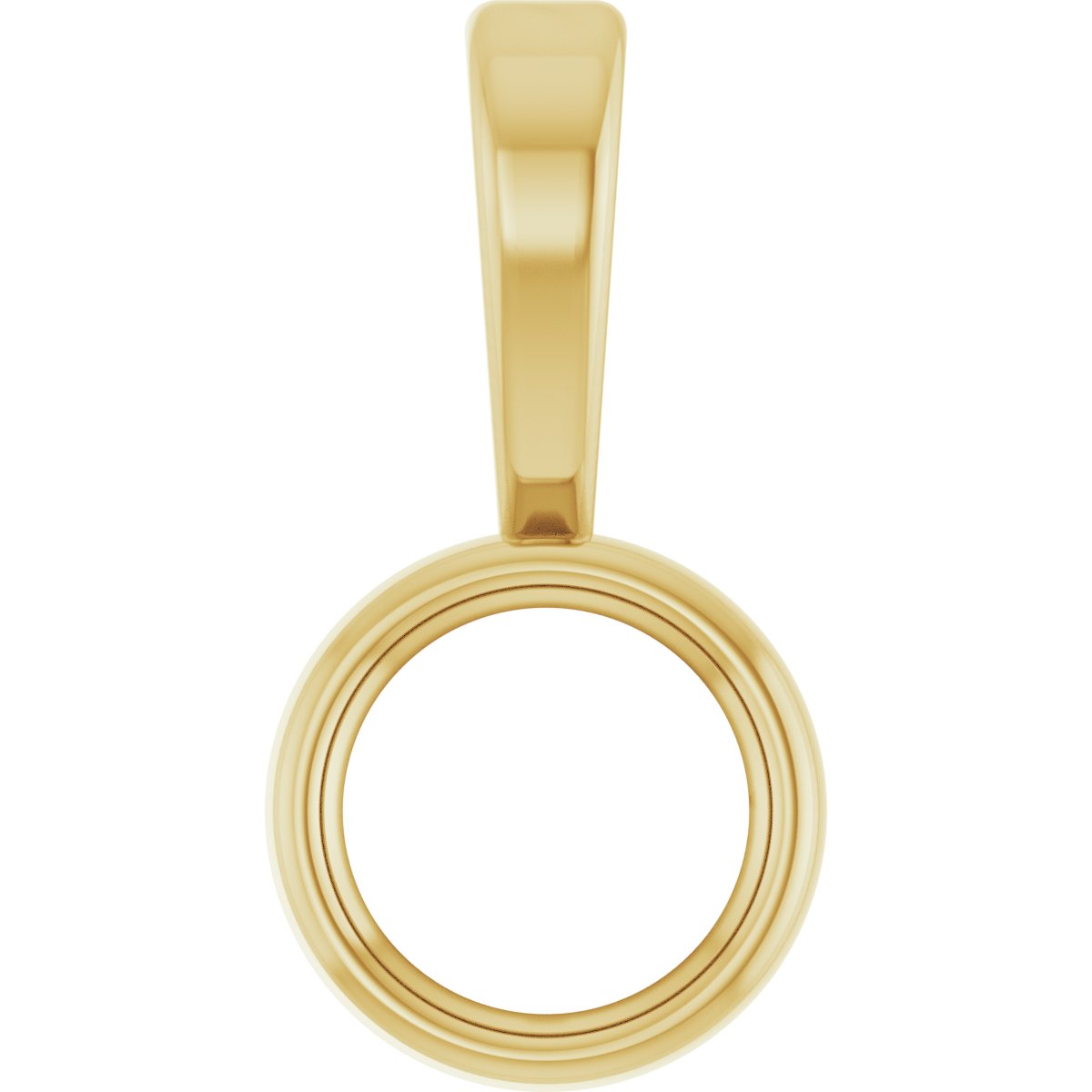 Bezel-Set Solitaire Necklace or Pendant