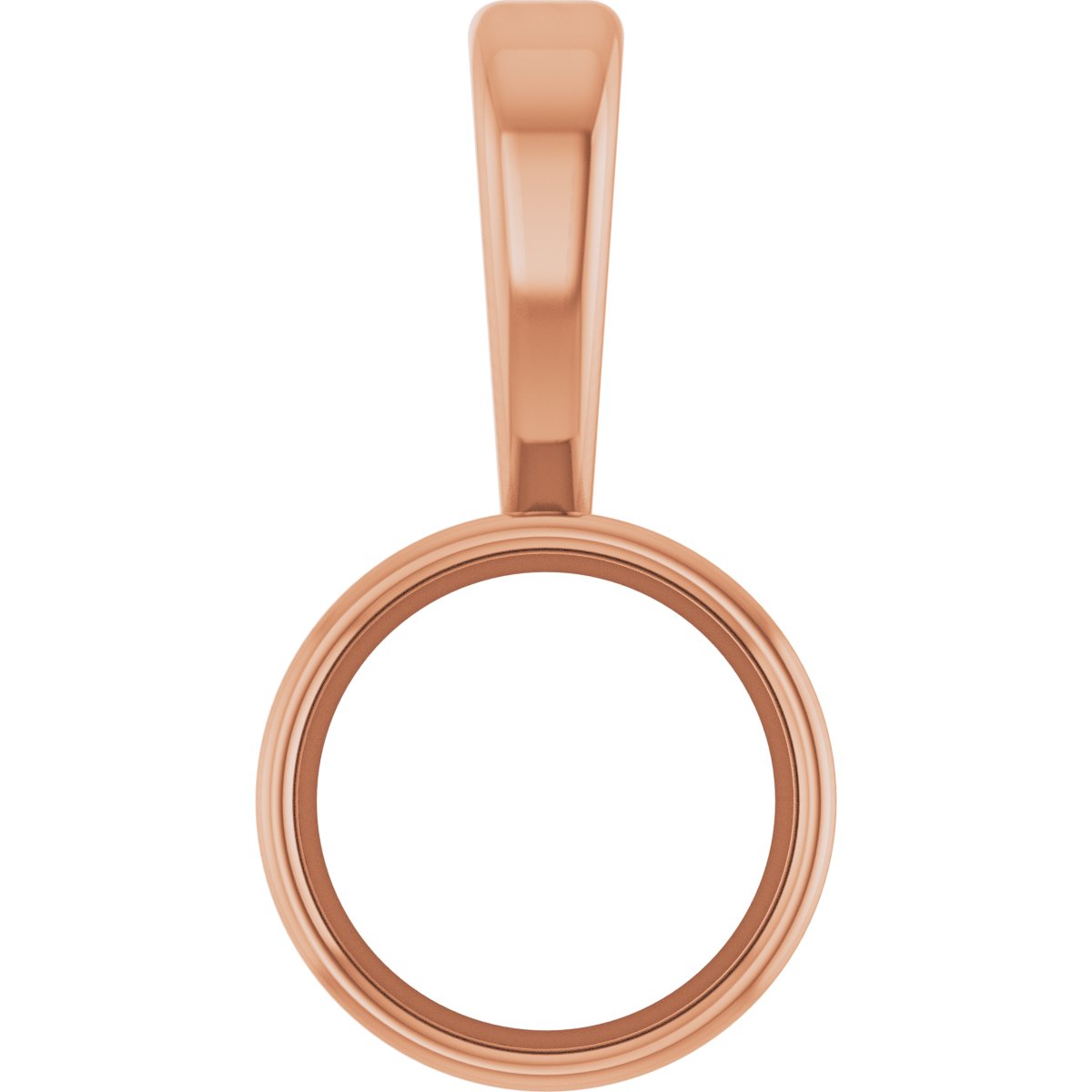 Bezel-Set Solitaire Necklace or Pendant