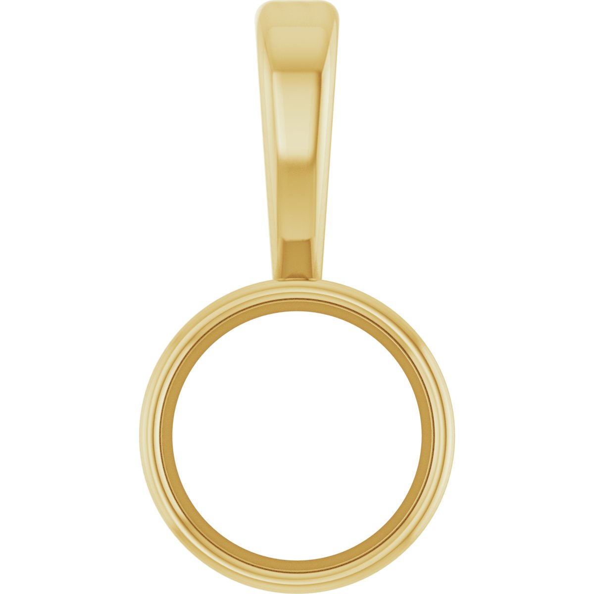 Bezel-Set Solitaire Necklace or Pendant