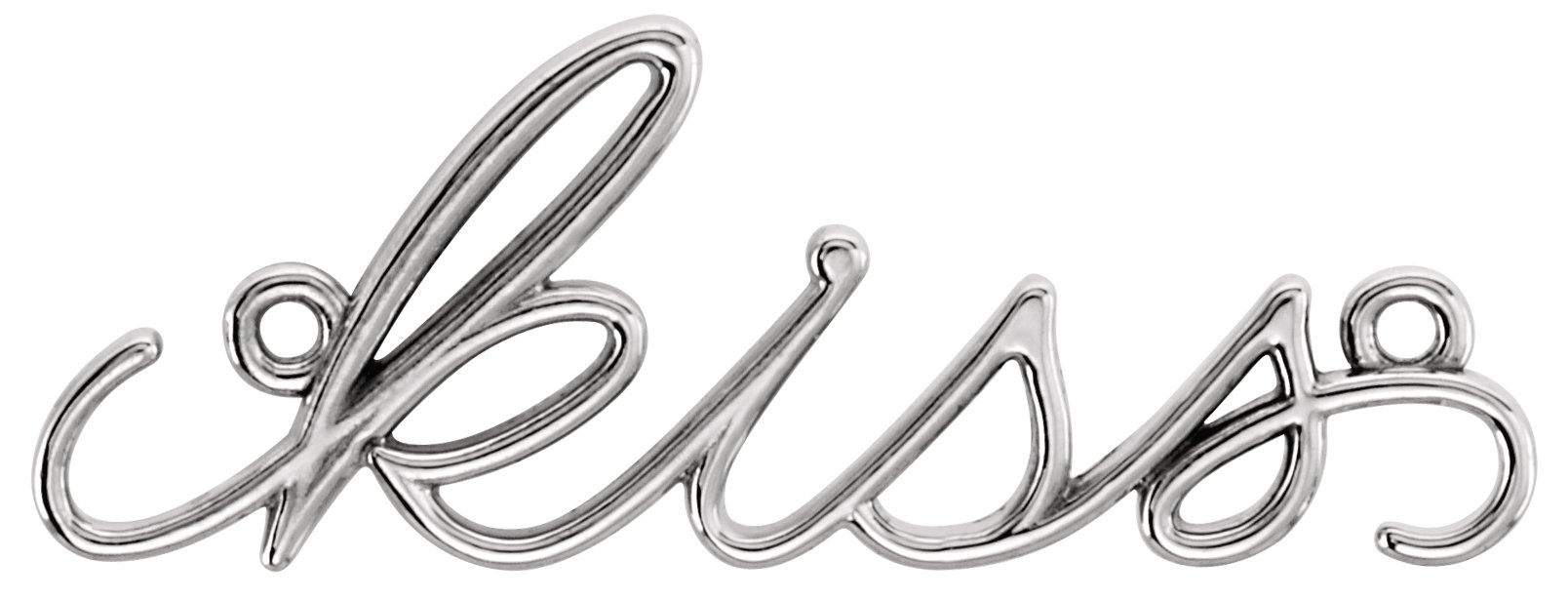 Kiss Necklace or Center