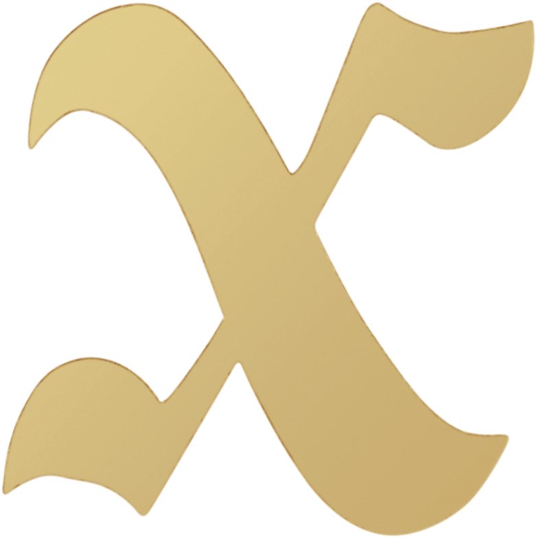 Gothic Initial Trim