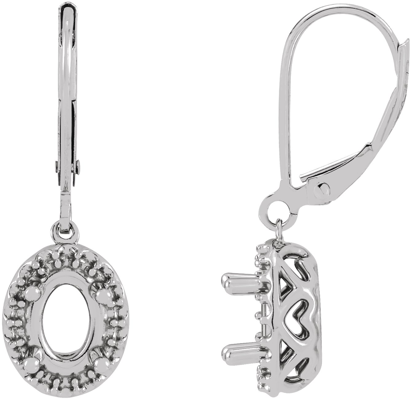 Halo-Style Earrings
