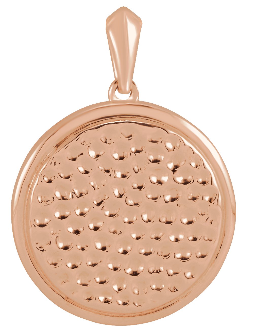Beaded Disc Necklace or Pendant