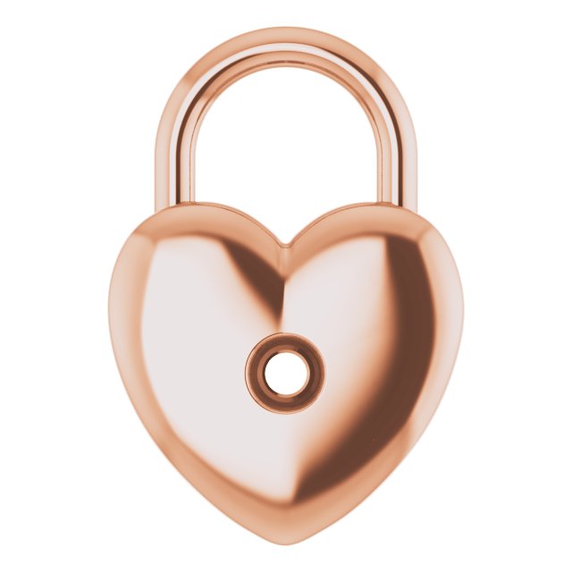 Heart Lock Necklace or Pendant