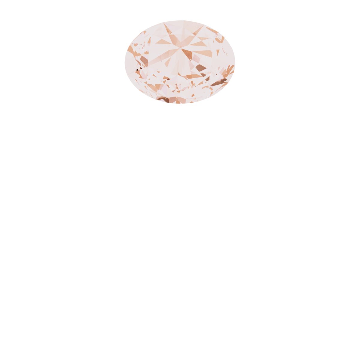 Bezel-Set Stackable Ring