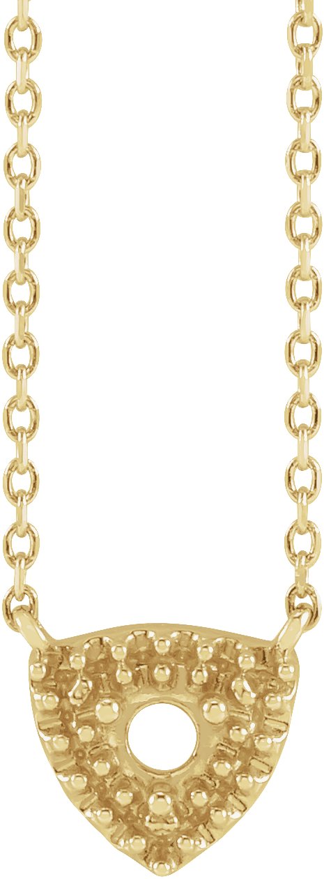 Halo-Style Necklace or Center