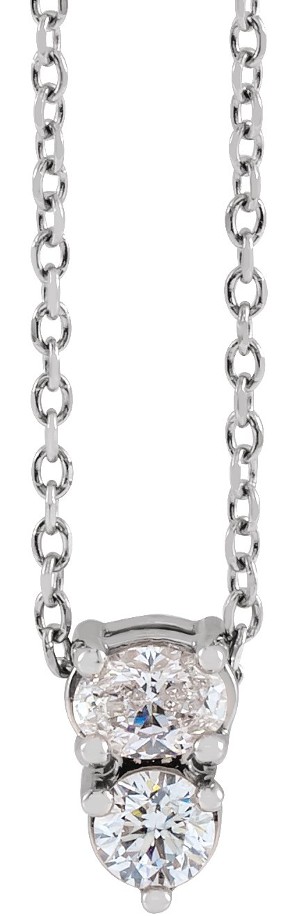 14k White Gold