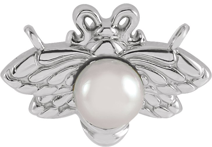 Pearl Bee Necklace or Center