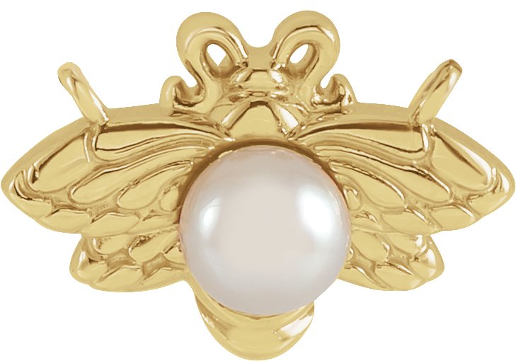Pearl Bee Necklace or Center