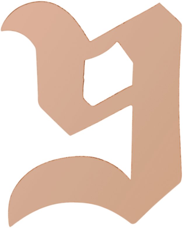 Gothic Initial Trim