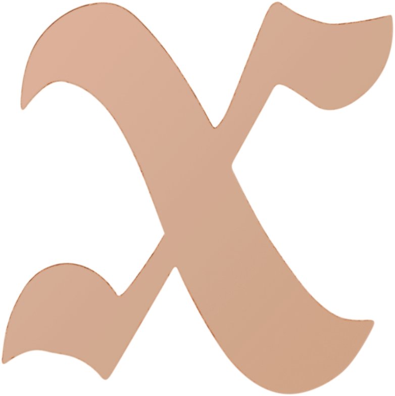 Gothic Initial Trim