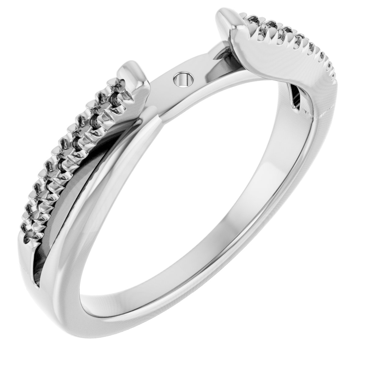 Accented Cathedral-Style Peg Shank