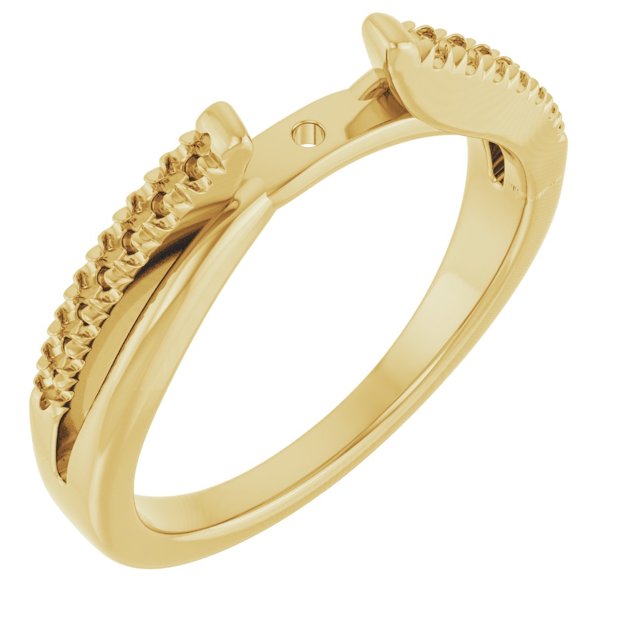 Accented Cathedral-Style Peg Shank