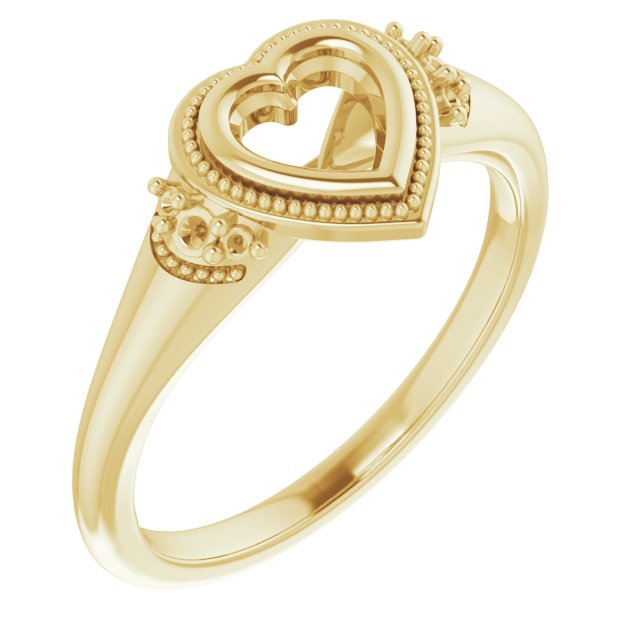 Bezel-Set Accented Engagement Ring