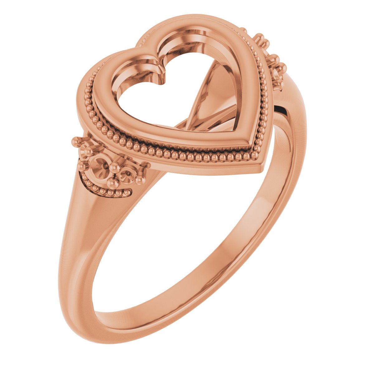 Bezel-Set Accented Engagement Ring