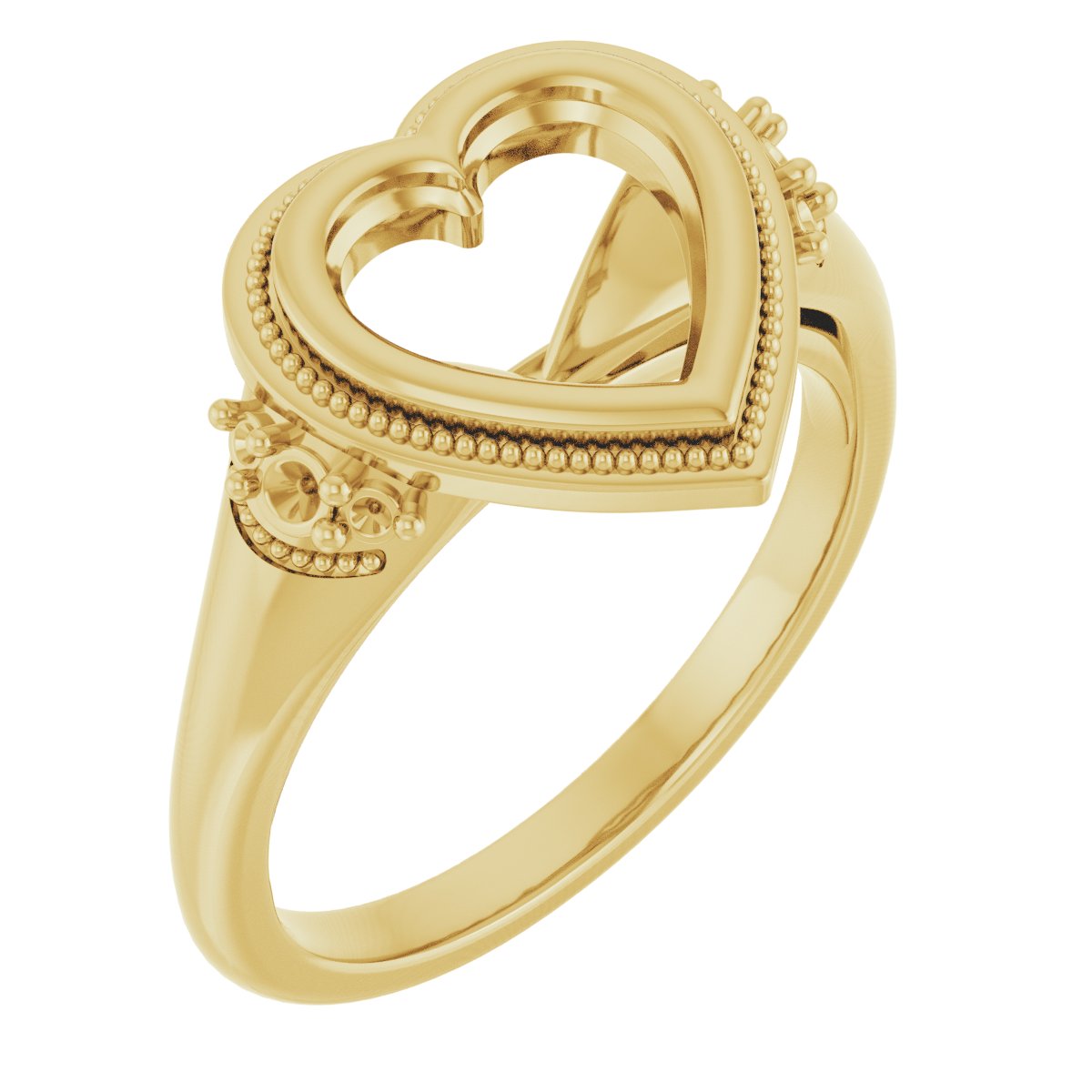 Bezel-Set Accented Engagement Ring