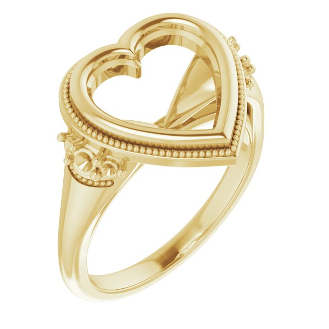 Bezel-Set Accented Engagement Ring