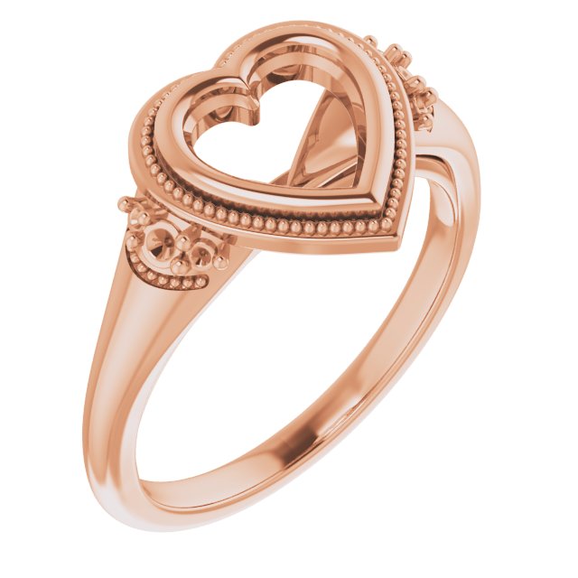 Bezel-Set Accented Engagement Ring