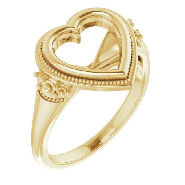 Bezel-Set Accented Engagement Ring